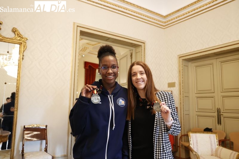 Otro día inolvidable para las salmantinas Angélica Nero y Marta Gómez