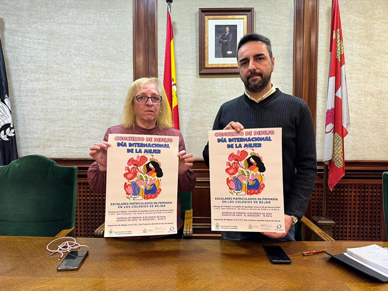 Béjar convoca el primer concurso de pintura infantil con motivo del Día Internacional de la Mujer