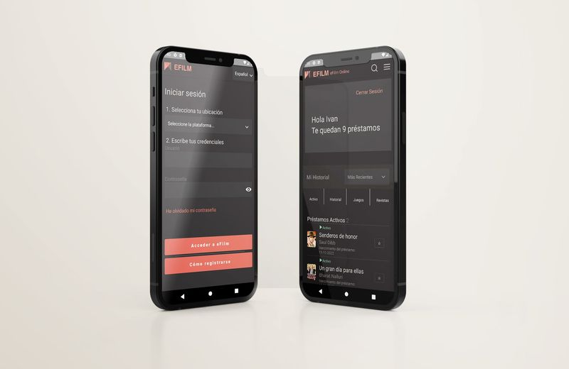 Un Netflix gratis en el móvil gracias a las bibliotecas