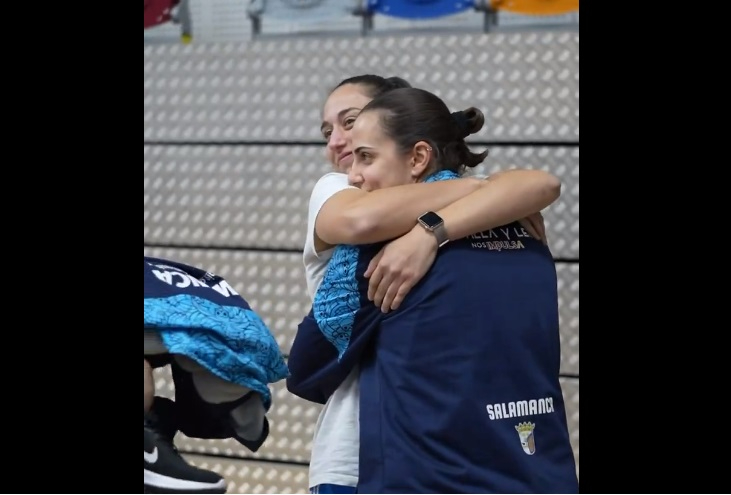 Cazorla y Hof siguen siendo una más en el Perfumerías Avenida: así ha sido el emotivo reencuentro en Praga