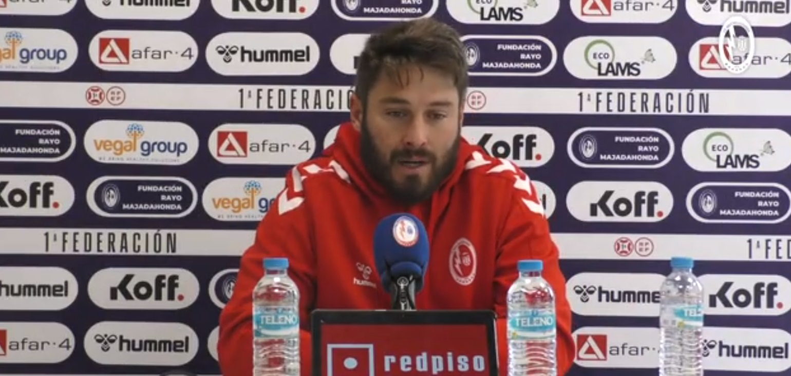 El entrenador del Rayo Majadahonda habla del rifirrafe con Dani Ponz: Me ha dicho ahora sí te amenazo, puto boniato