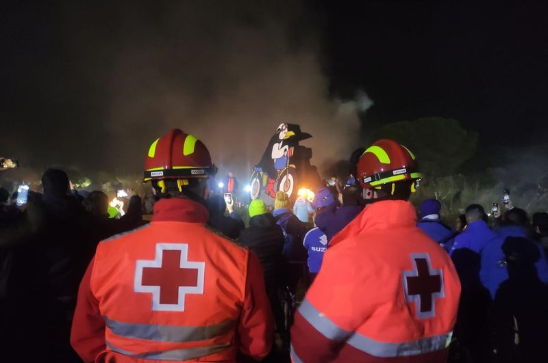 Cruz Roja atendió a 34 personas por quemaduras, cortes y contusiones en Pingüinos 