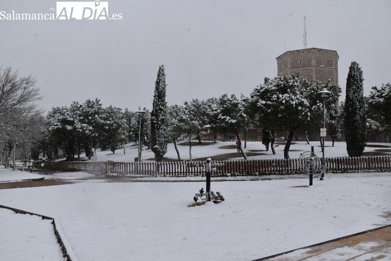 La primera nevada del año en Salamanca podría llegar el martes