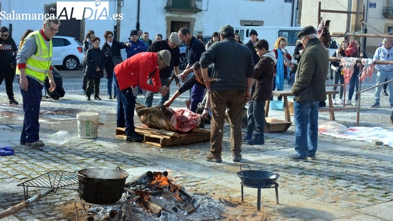 Lumbrales celebrará la Matanza Tradicional del cerdo el próximo sábado, día 20 de enero