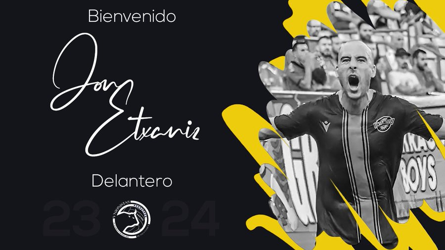 El delantero Jon Etxaniz firma por Unionistas hasta 2025