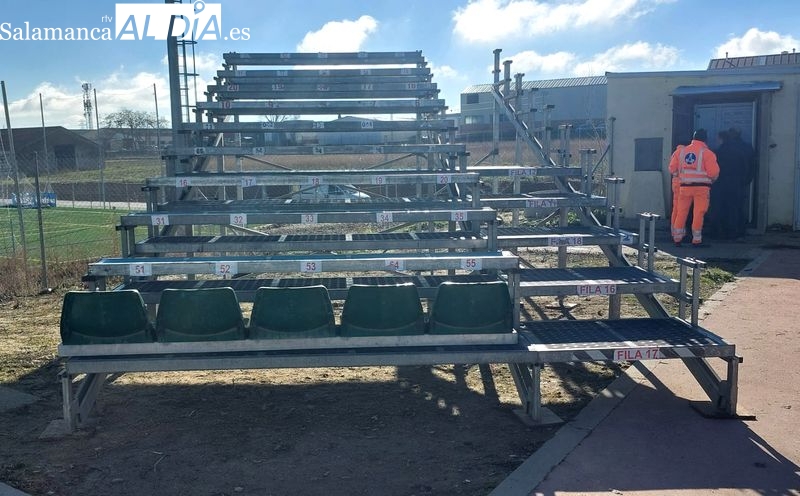 Siguen las mejoras en el Reina Sofía con pruebas de visibilidad en las nuevas gradas supletorias