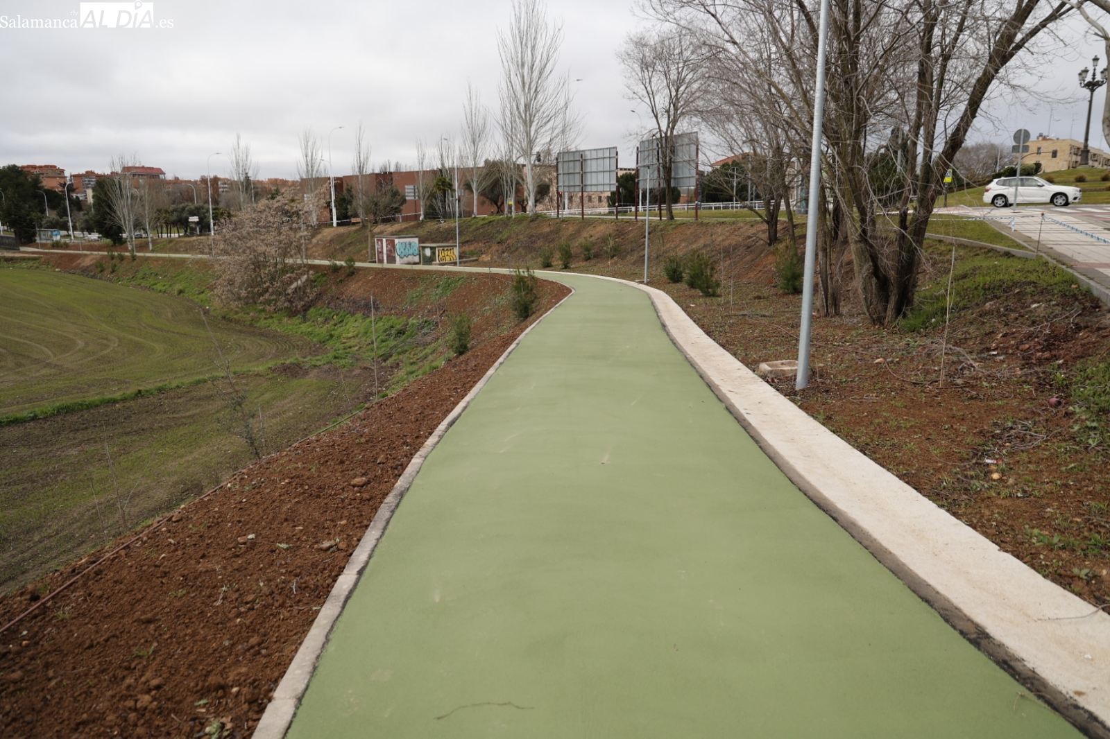 Completada la conexión por carril bici de Salamanca con Santa Marta y Carbajosa