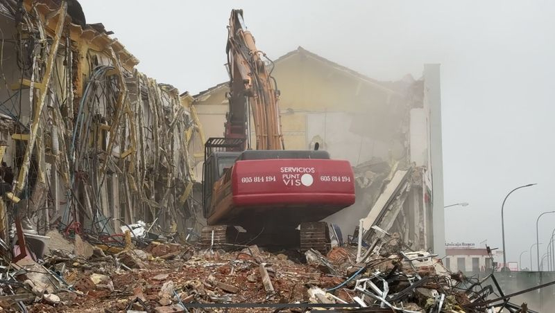 El mítico hotel salmantino que ha sido demolido