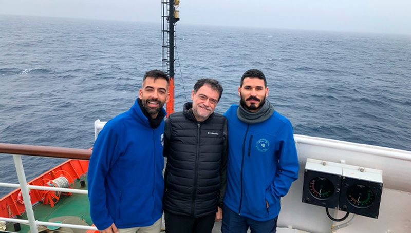 Participación salmantina en el descubierto de la primera Corriente Circumpolar Antártica