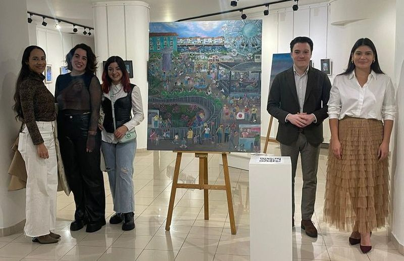 Valentina Duarte trae al Espacio Joven Añoranza, una muestra de pintura y fotografía interactiva