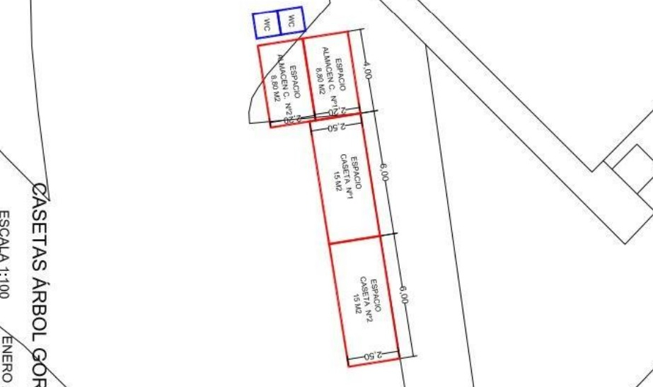 Ofertados 2.500€ por uno de los puestos de comida y bebida de la Glorieta del Árbol Gordo