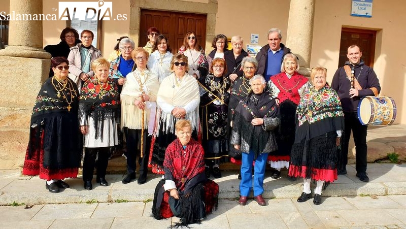 Las mujeres de Sobradillo disfrutan de una animada fiesta de Las Águedas