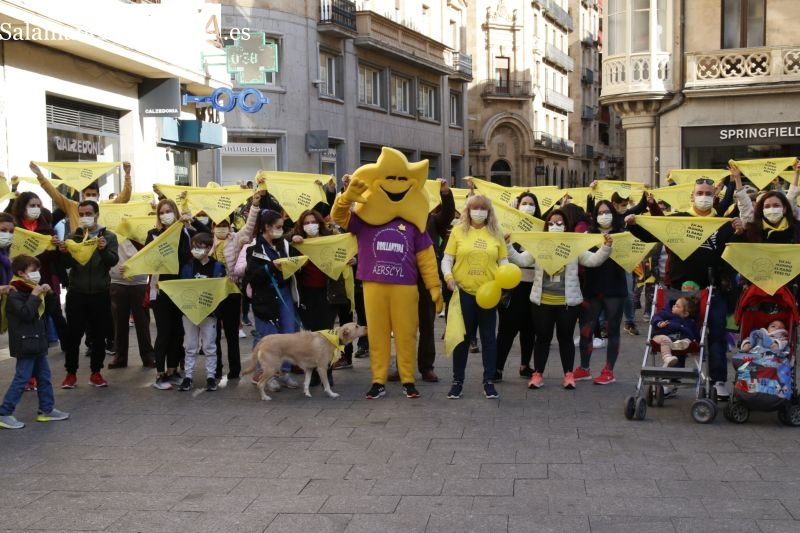 Teñir de amarillo Salamanca, el objetivo de la Marea de Aerscyl 