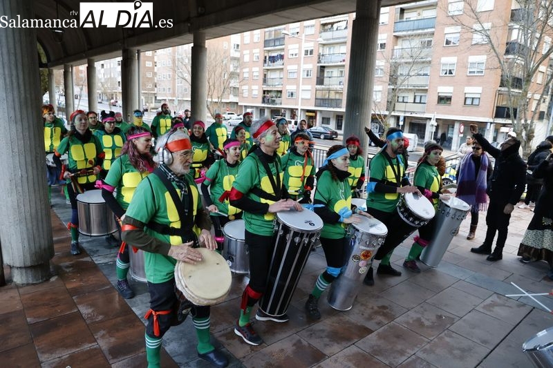 Garrido vibra con el ritmo afrobrasileño de Blocco Charro  y K-Charros