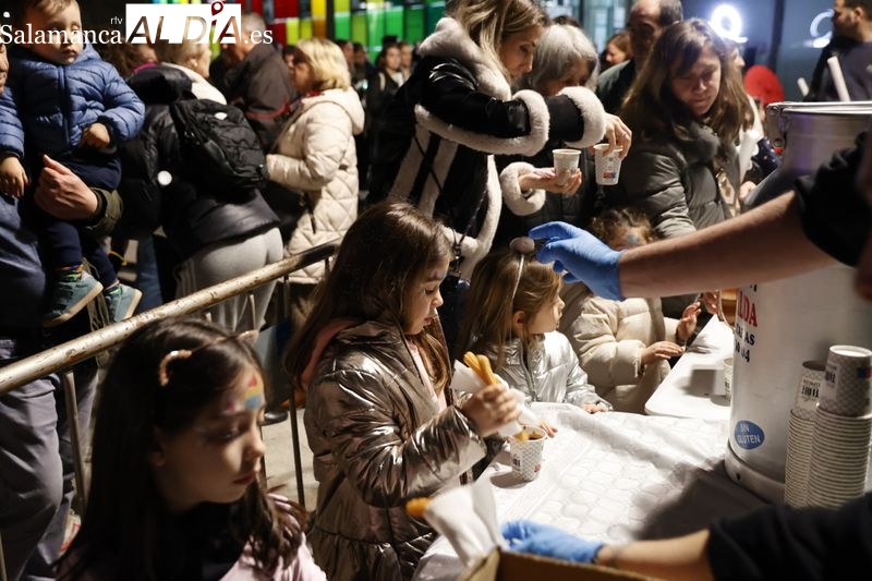 Los corazones guerreros de Salamanca cierran con una chocolatada el Día de las Cardiopatías Congénitas