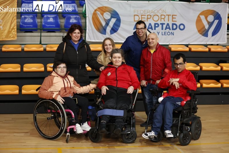 Emoción y diversión en Carbajosa con la boccia de la mano del convenio con Aspace