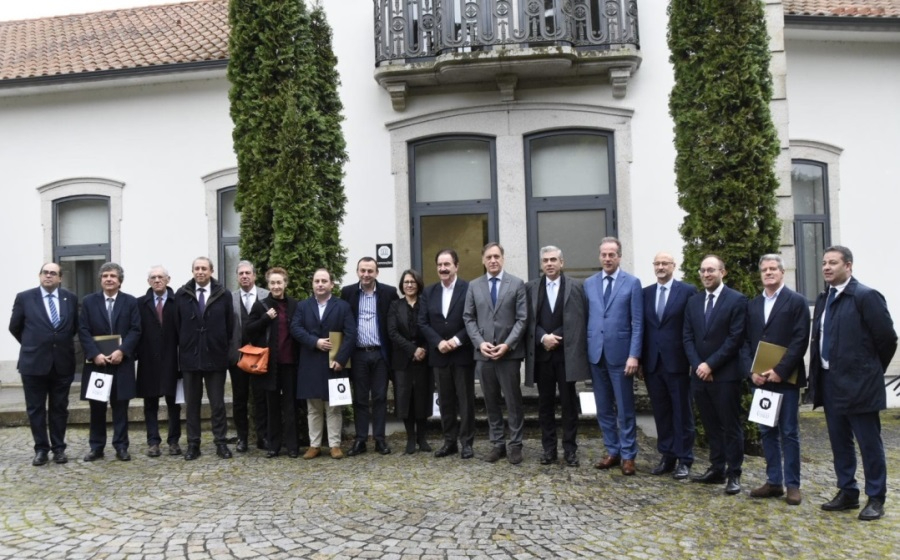 Marcos Iglesias asiste a un encuentro en Viseu para impulsar el transporte ferroviario