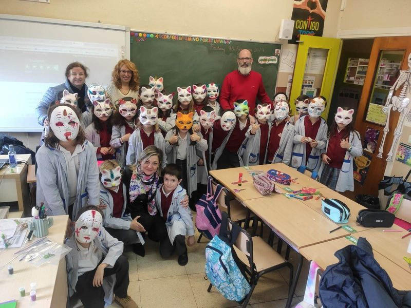 Carnaval veneciano en el Colegio San Juan Bosco