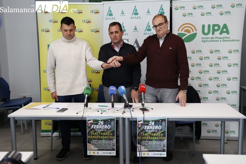 Alrededor de 15 autocares de Salamanca acudirán a la manifestación del campo en Madrid