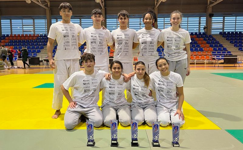 Cinco medallas salmantinas en el Campeonato Autonómico de Judo Junior