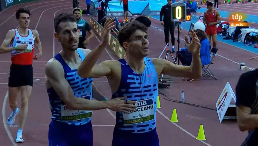 Álvaro de Arriba queda 4º en Madrid en la carrera mundial más rápida de la temporada