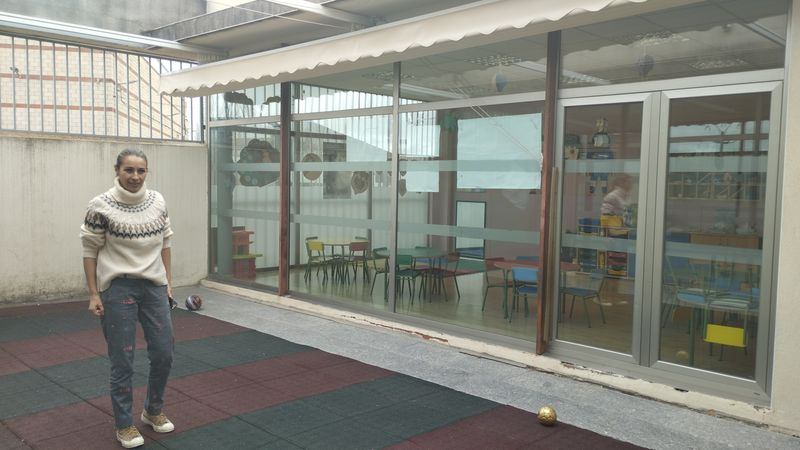 Stop a las filtraciones de agua en la Escuela Infantil de Santa Marta