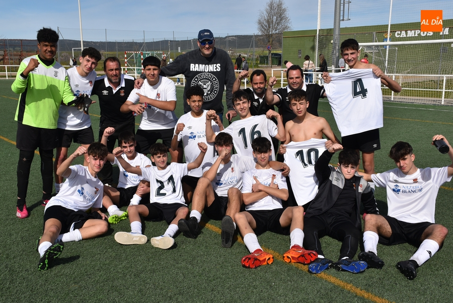 El Cadete del Ciudad Rodrigo se reencuentra con la victoria en un trabajado encuentro