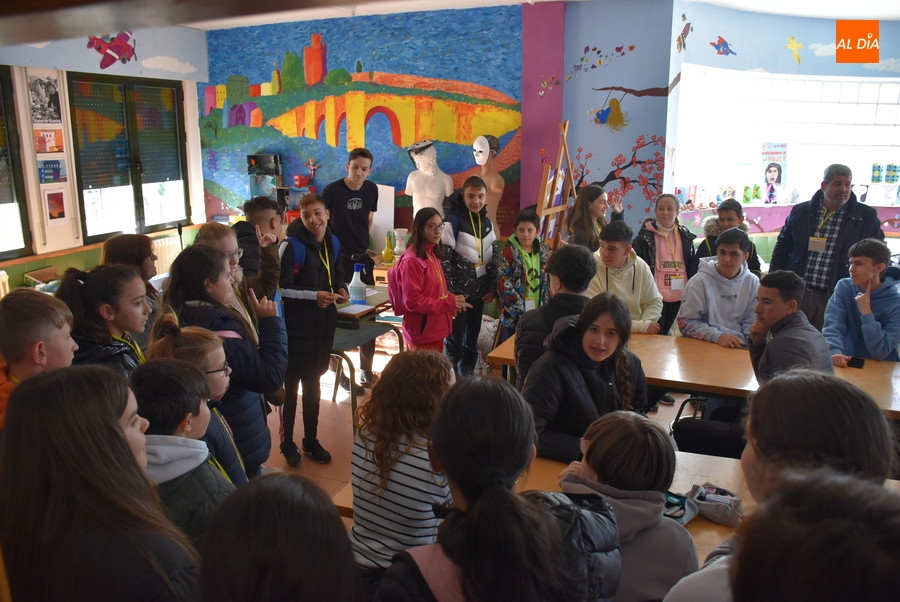 Los escolares de la comarca y El Puente abren las jornadas de Puertas Abiertas en los IES