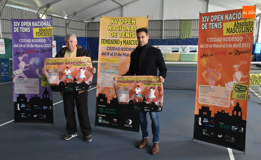 El Open de Tenis de Ciudad Rodrigo recupera las categorías inferiores