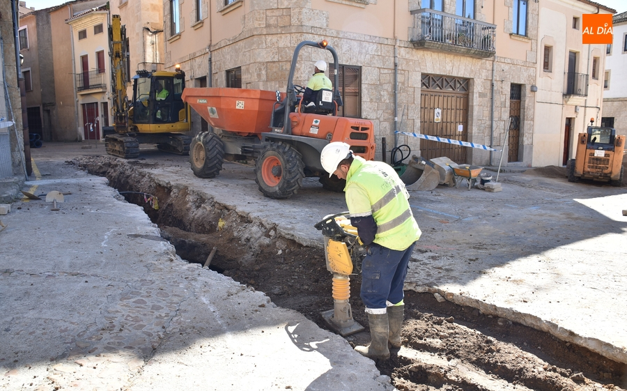 Dan arranque las obras de reforma de la calle Puerta de Santiago