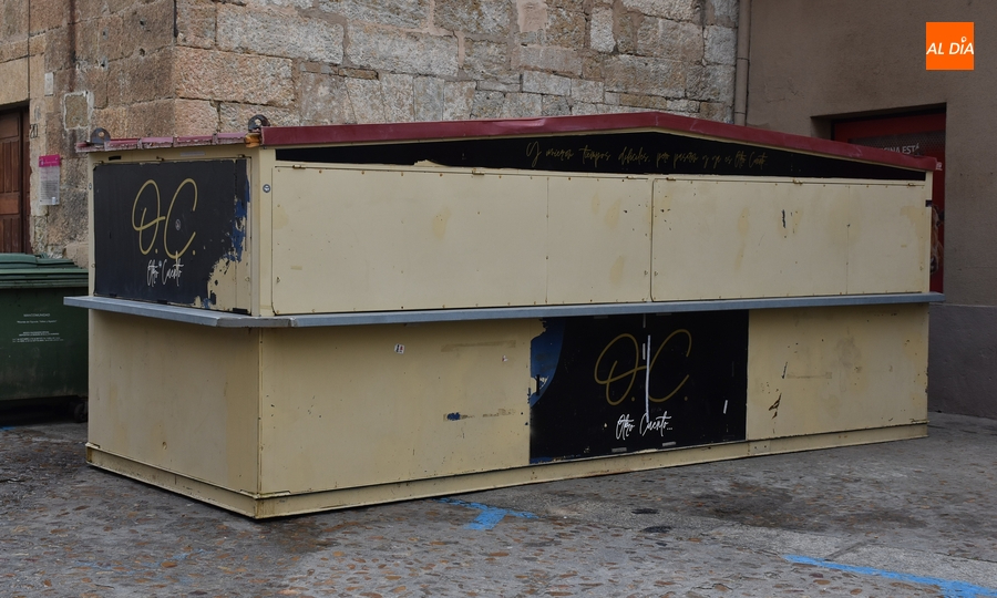 Instaladas casetas-bar en varios puntos del centro histórico