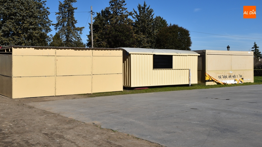 Ultimado el nuevo look carnavalero de los antiguos Jardines Bolonia