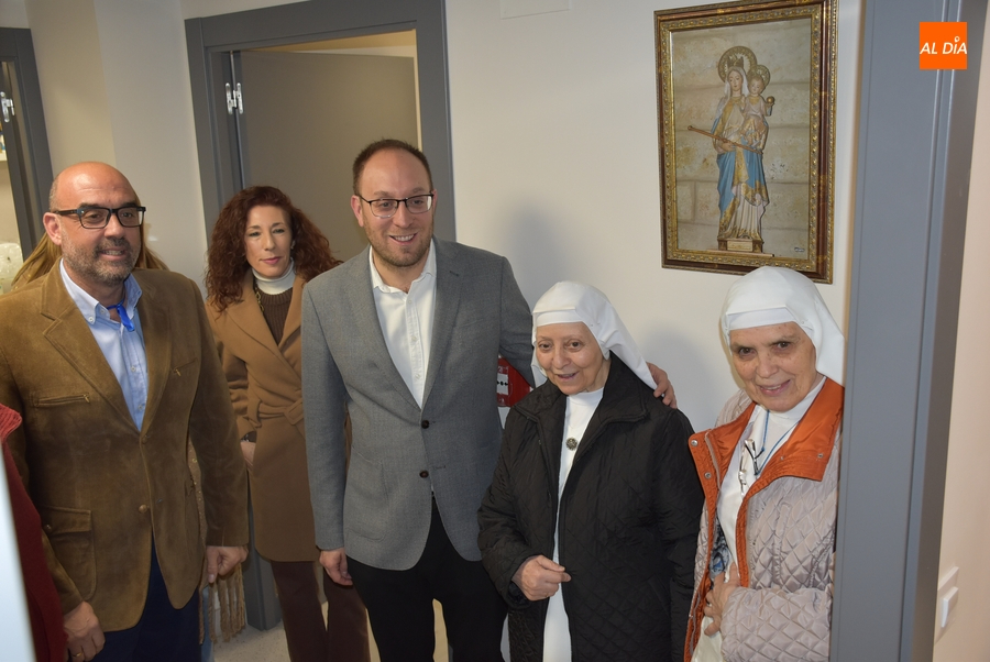 Llevada hasta la enfermería de la Plaza la imagen de la Virgen de la Salud