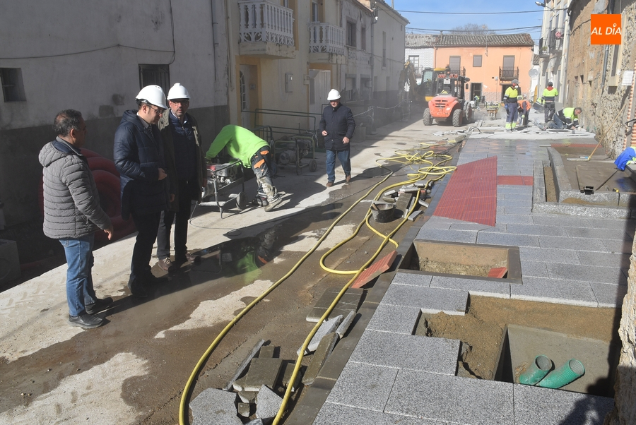 Un resalto y una rampa, últimas novedades de las reformas de las calles Eras y Álamo Chico