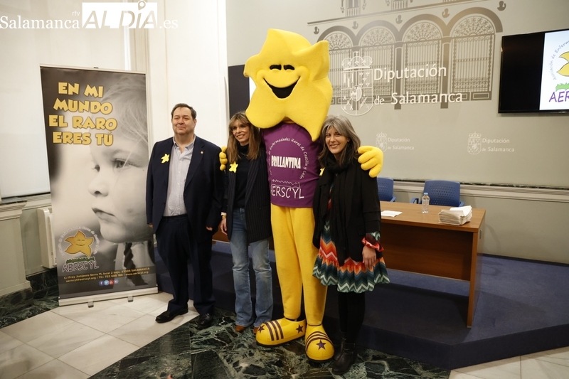 Vinilos en los comercios para visibilizar las enfermedades raras en la provincia