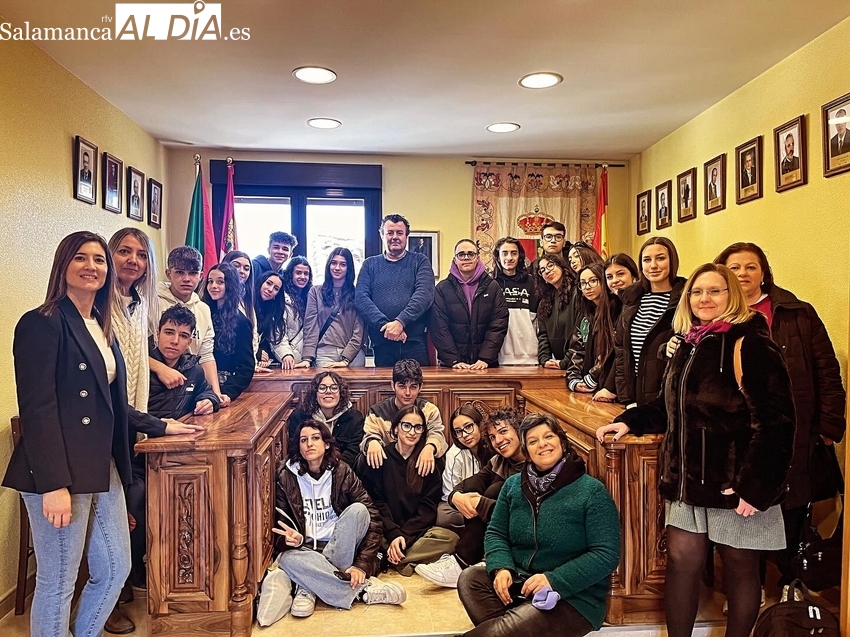 El alumnado del IES Campo Charro pone en marcha su II Proyecto Erasmus+ Towards an intech school