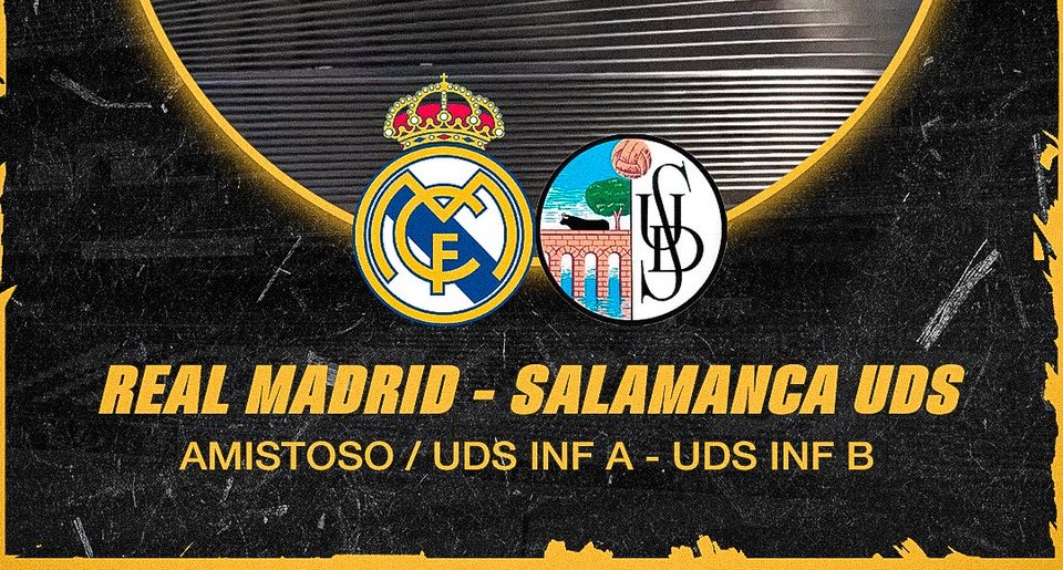 Dos equipos de la cantera del Salamanca UDS jugarán en Valdebebas contra el Real Madrid