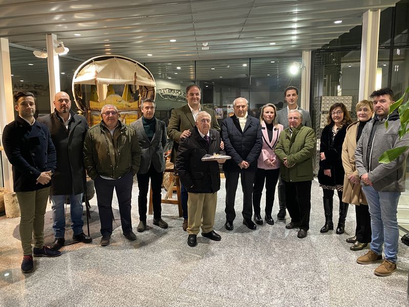 Luis Falcón pregona el comienzo de la matanza de Guijuelo