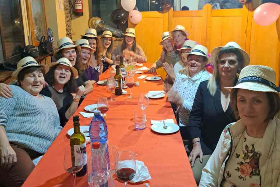 Mujeres de 4 localidades se reúnen en Agallas con motivo de las Águedas