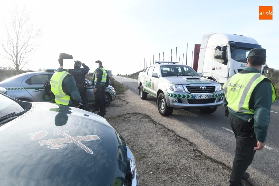 Restablecida la libre circulación por el paso fronterizo de Alberguería