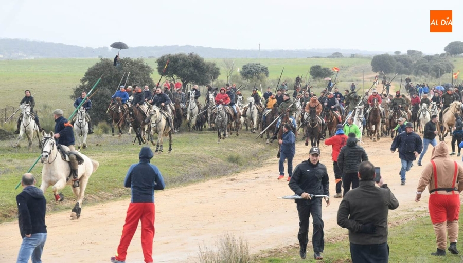 encierro a caballo ciuad rodrigo