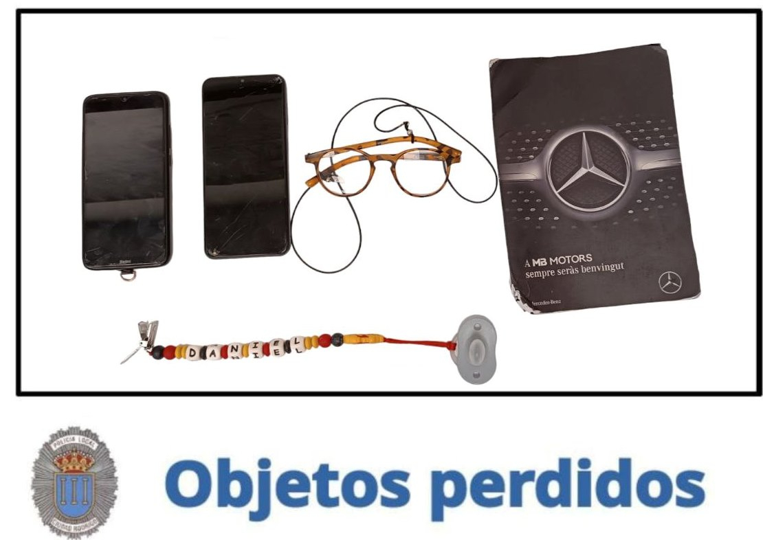 La Policía Local muestra su ‘mercadillo’ postcarnavalero de objetos perdidos