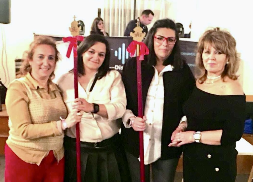 Las águedas de Aldeaseca finalizan sus festejos con una gran cena y la entrega de varas a las nuevas mayordomas 