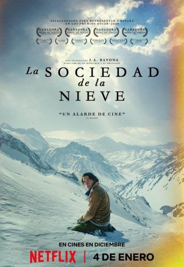 La aclamada ‘La sociedad de la nieve’ llega al Cine Juventud