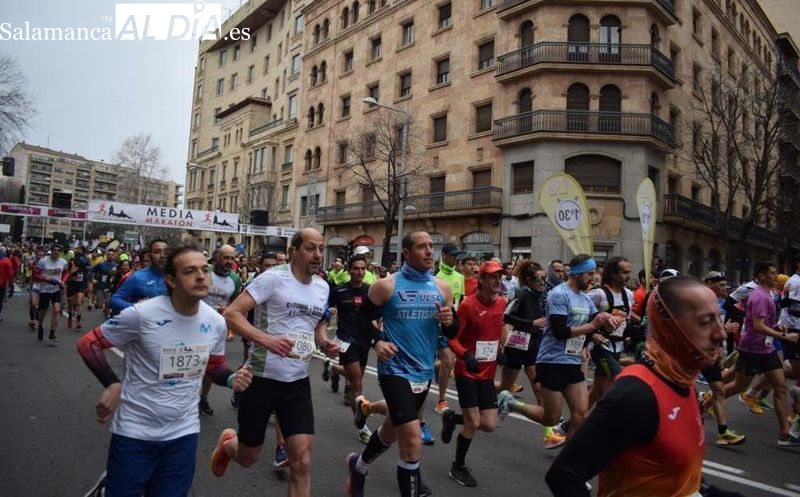 Agotados los 2.300 dorsales de la Media Maratón Ciudad de Salamanca