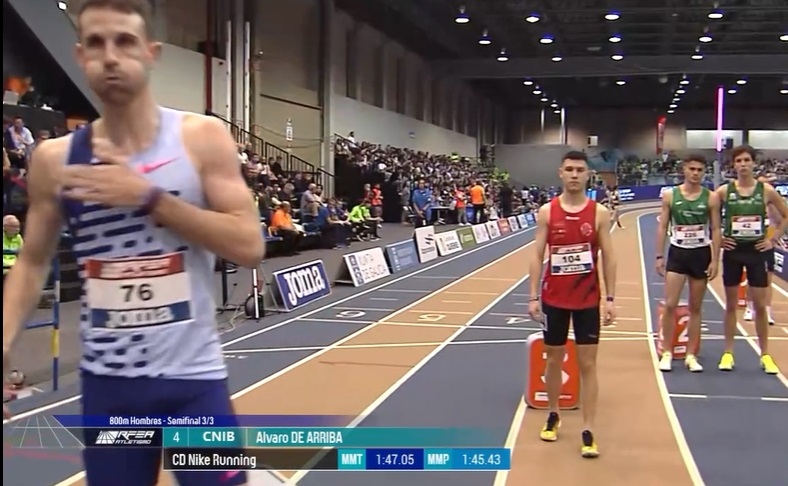 Álvaro de Arriba se queda fuera de la final del Campeonato de España de Short Track