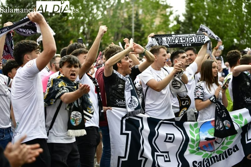 El Real Ávila eleva la estimación a que ya hay más de 300 aficionados del Salamanca UDS con entrada para el partido 