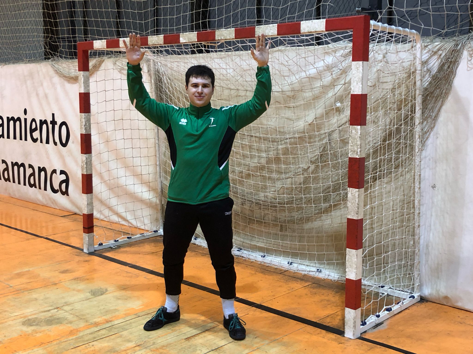 Ángel Pescador llega para reforzar la portería del BM Salamanca