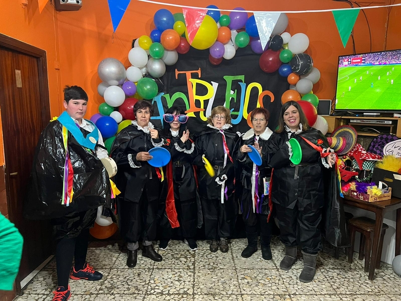 Los vecinos de Cabeza del Caballo le popen al mal tiempo buena cara