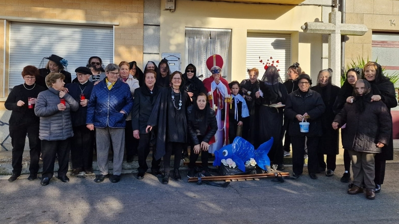 En Mieza se despiden del Carnaval con el entierro de la sardina